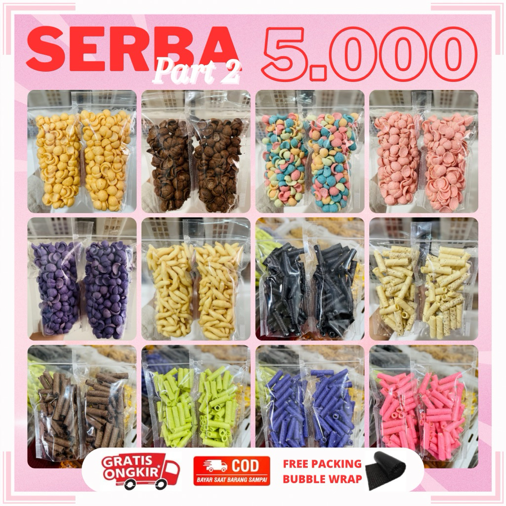 

CEMILAN SERBA 5.000 - PART 2 | CEMILAN MURAH MERIAH | CEMILAN MANIS ASIN