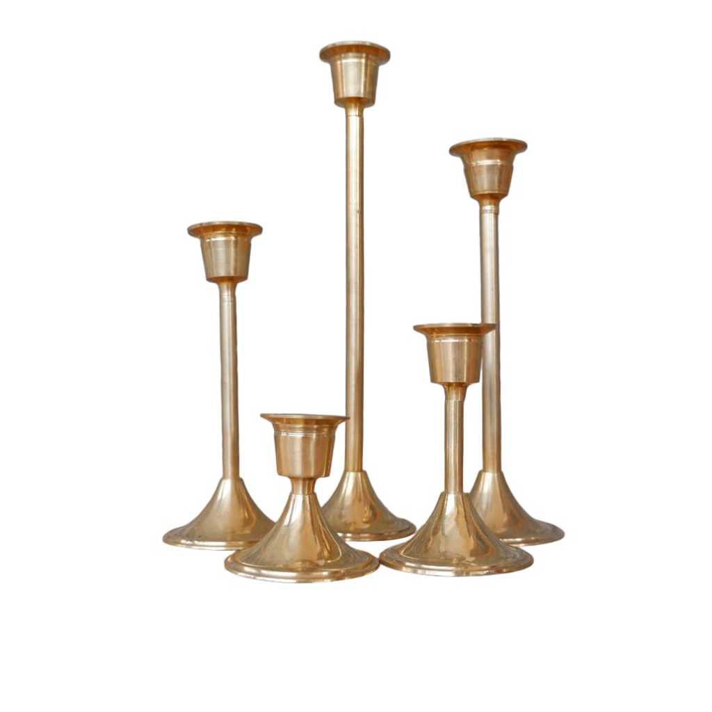 Tempat Lilin Aesthetic Tempat Lilin Kuningan