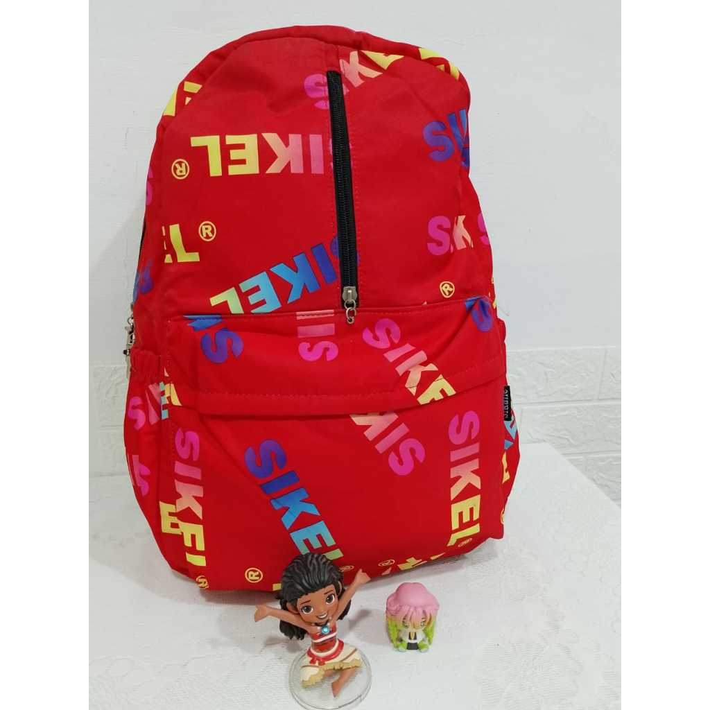 TAS SEKOLAH IMPORT RANSEL MERAH