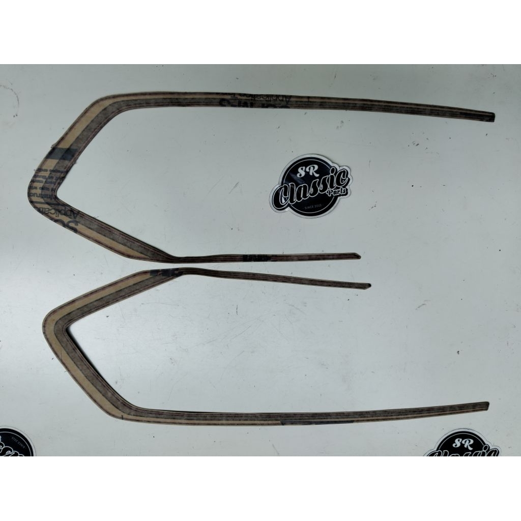 striping stiker decal list tangki only honda gl pro max tahun 1983 original nos baru stok lama