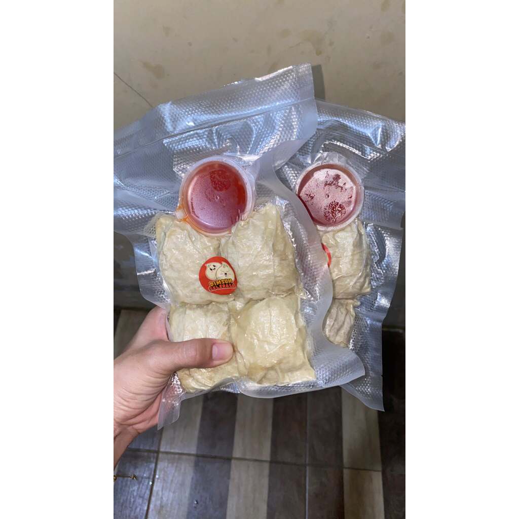 

Dimsum Goreng Keju Lumer || Dimsum goreng isi 4pcs