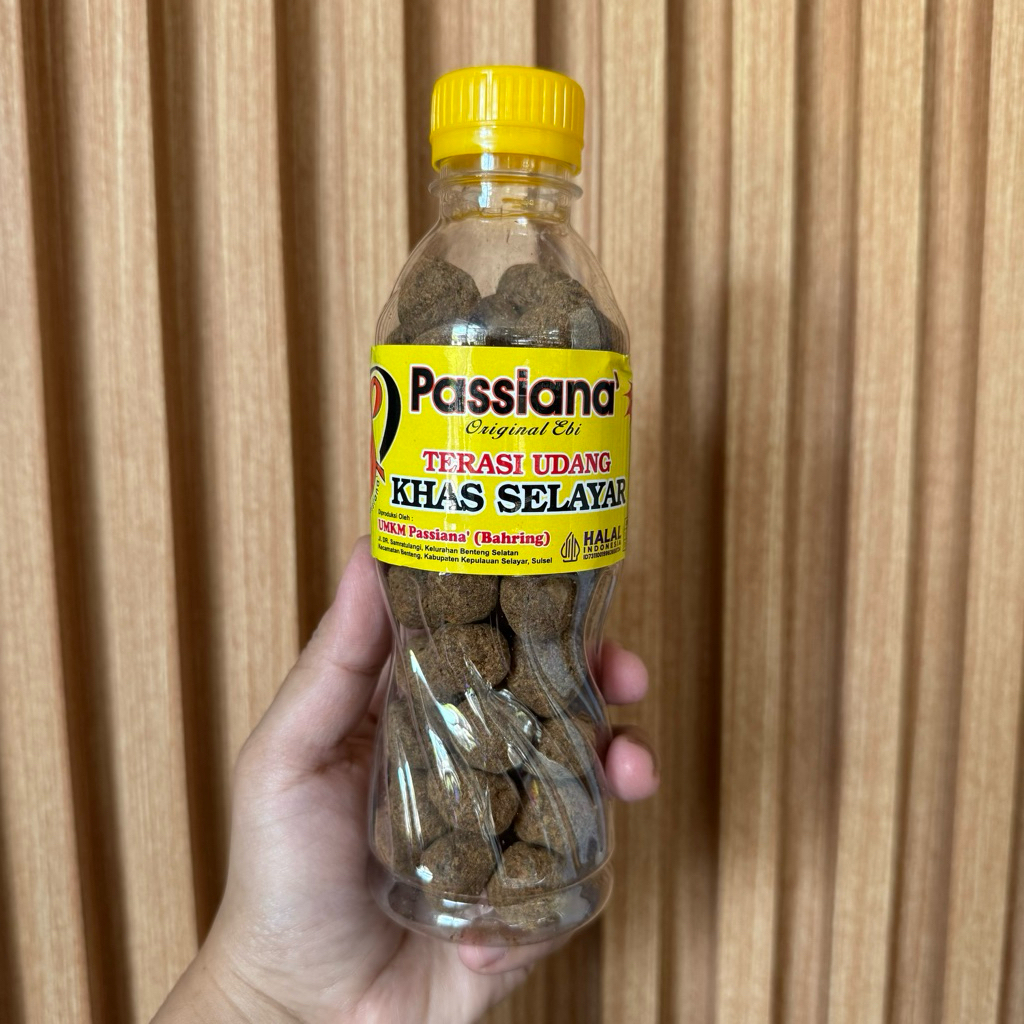 

Passiana Terasi Udang Khas Selayar 250gr