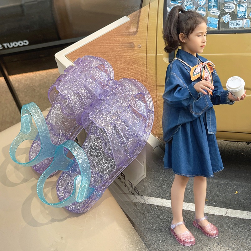MOMMERESELLER - Jelly shoes anak cewek / Jelly shoes kekinian