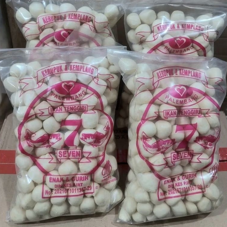 

PAKET 1 KG KERUPUK GETAS SUPER PALEMBANG ISI 4 BUNGKUS