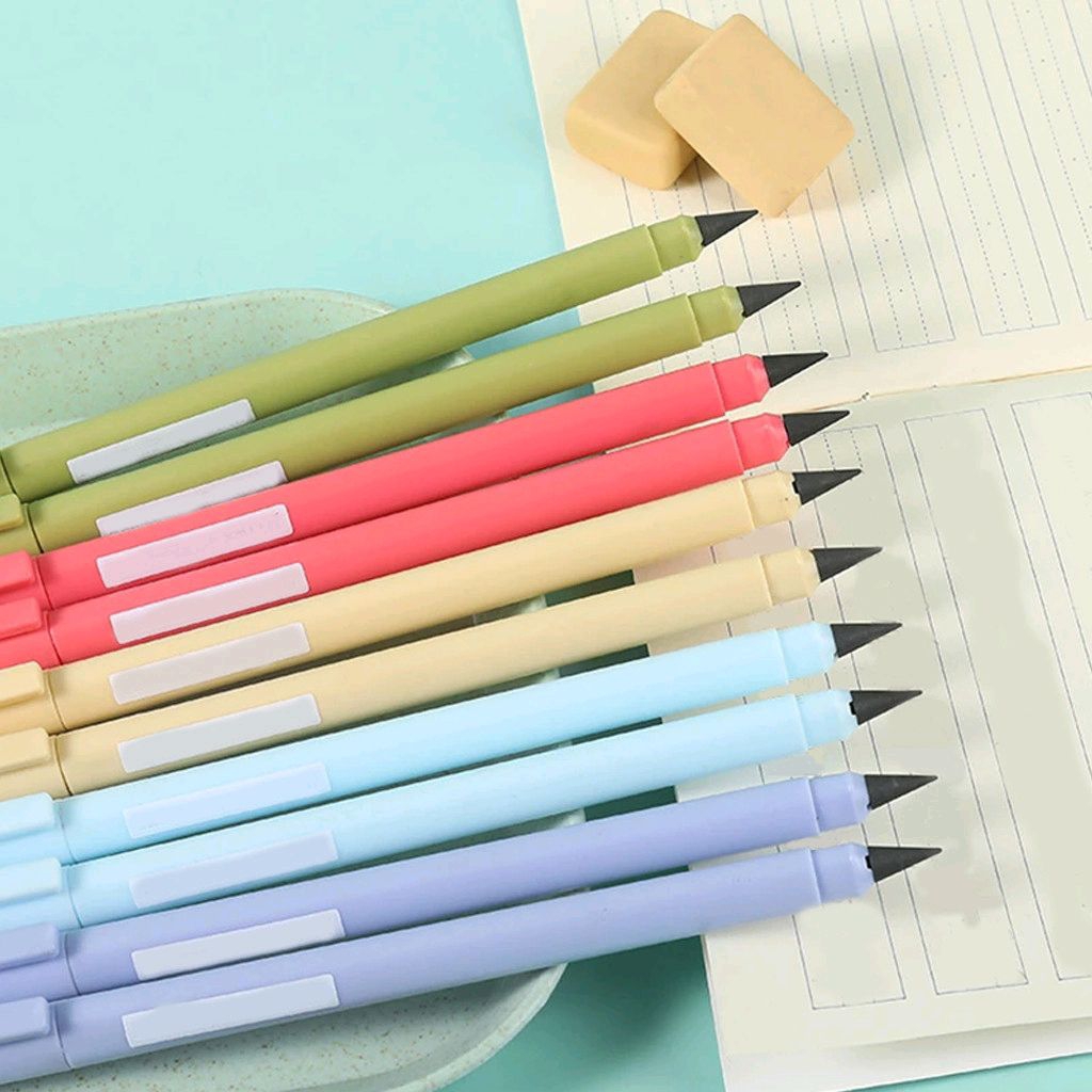 

Eternal Pencil / Pensil Eternal Tanpa Isi Untuk Sekolah / Pensil Tanpa Rautan / Pensil Tanpa Batas / No Ink Pen / Pensil Abadi / Pencil Eternal S117 Pensil Eternal Pensil Abadi Pensil Ajaib Pensil Graphite Pensil Eternal Abadi Tak Bisa Habis / Pensil Magi