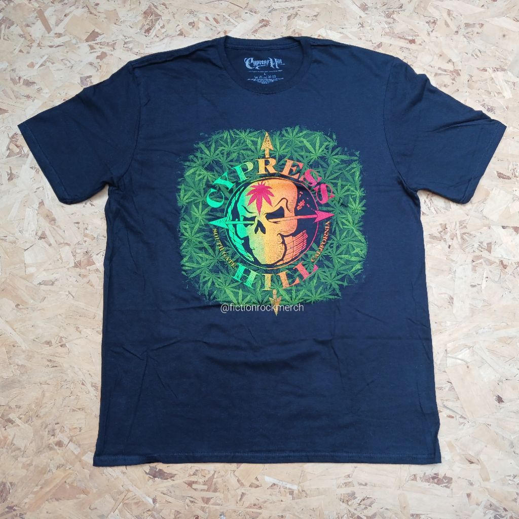 Kaos Musik CYPRESS HILL import original Size LARGE - Southgate Logo
