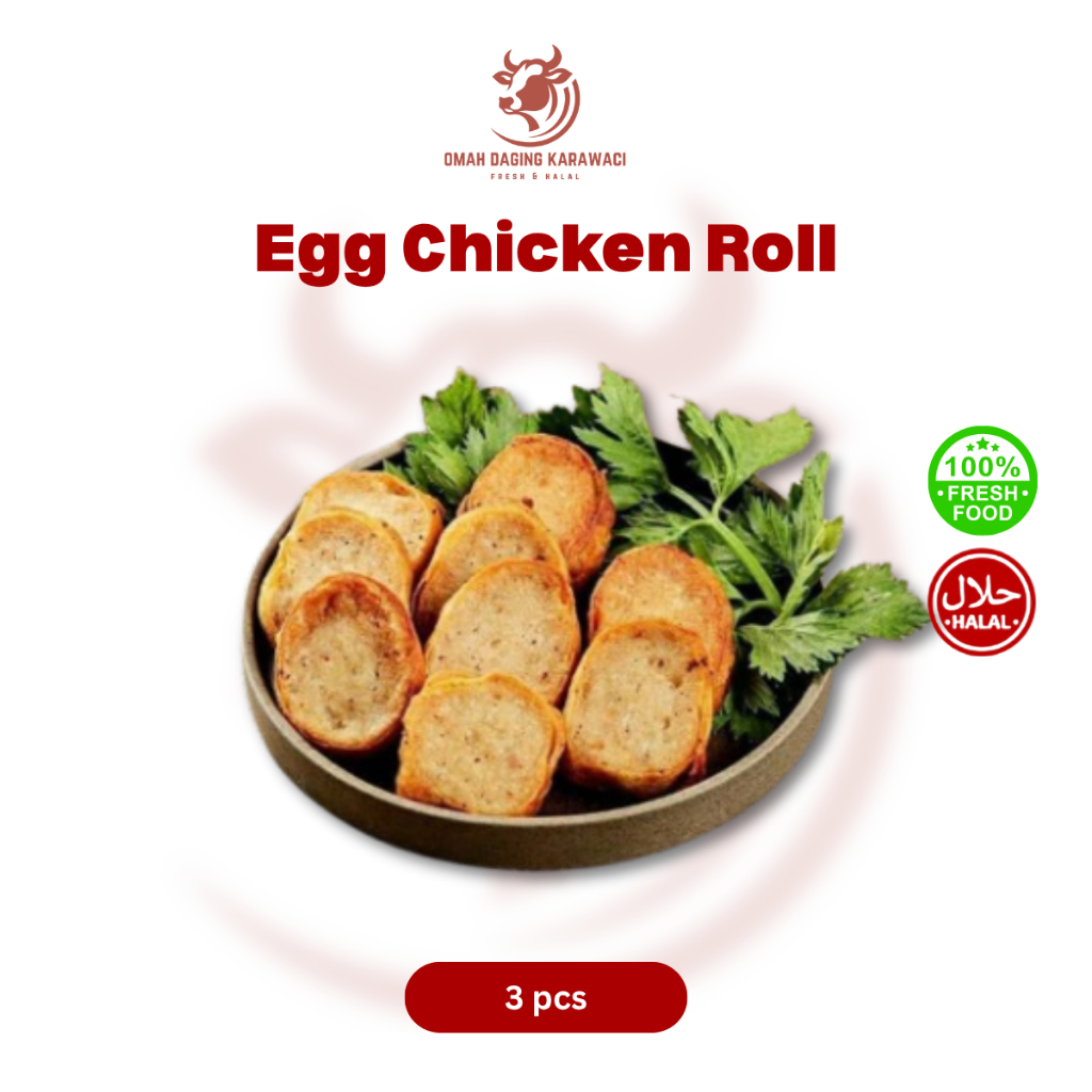 Egg Chicken Roll Bento Frozen / Egg Roll isi 3 lonjor Tangerang