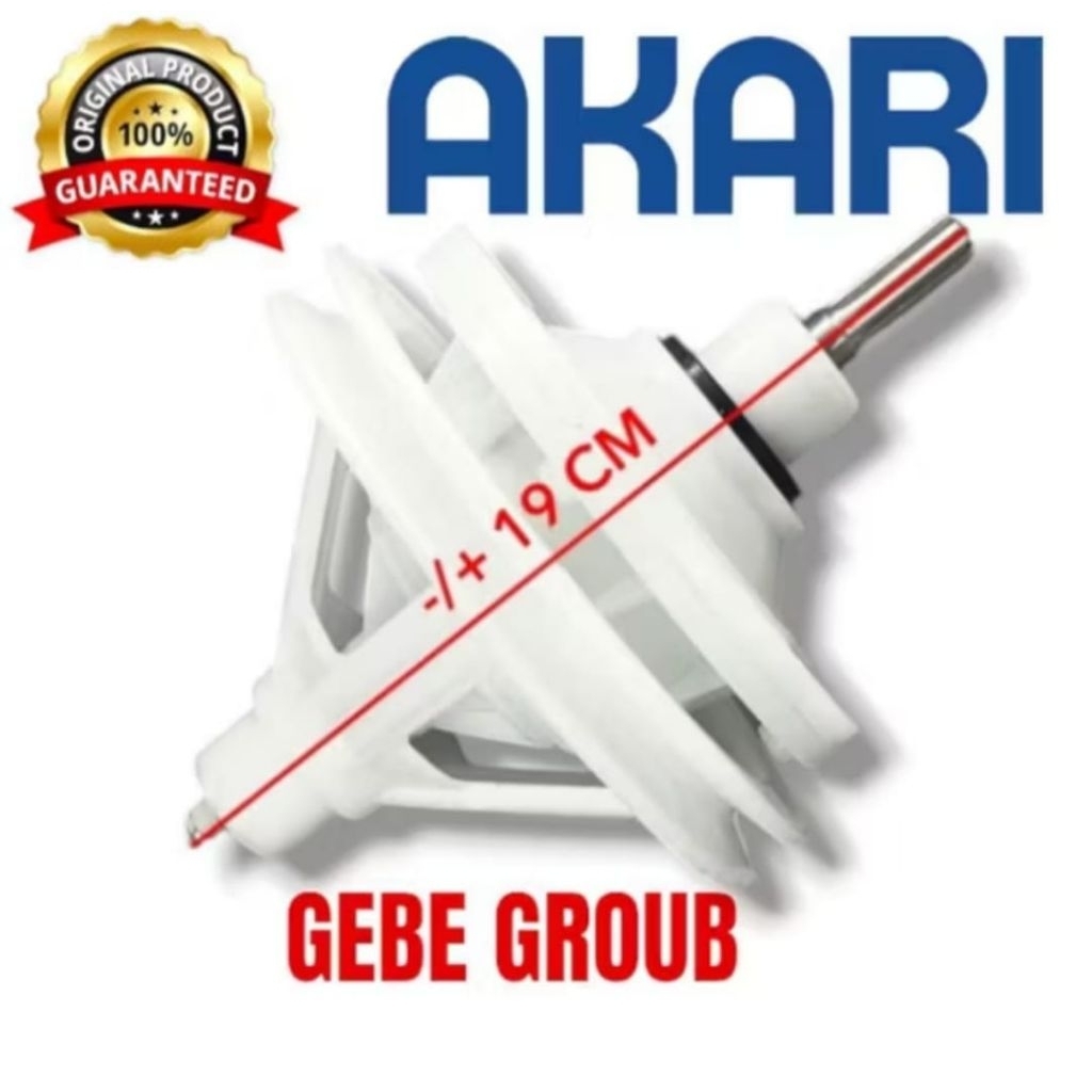 GEARBOX MESIN CUCI 2 TABUNG AKARI