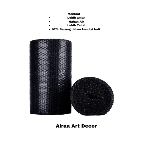 

Tambahan Packaging Extra bubble wrap untuk perlindungan agar barang aman