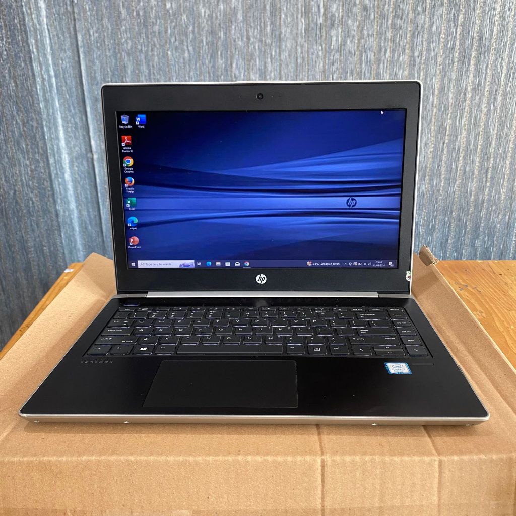 LAPTOP SECOND,Laptop HP Probook 430 G5, Editing, Core i7 - 8550U,Silver