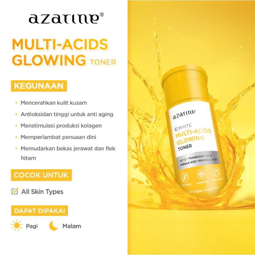 Azarine C White Multi Acids Glowing Toner
