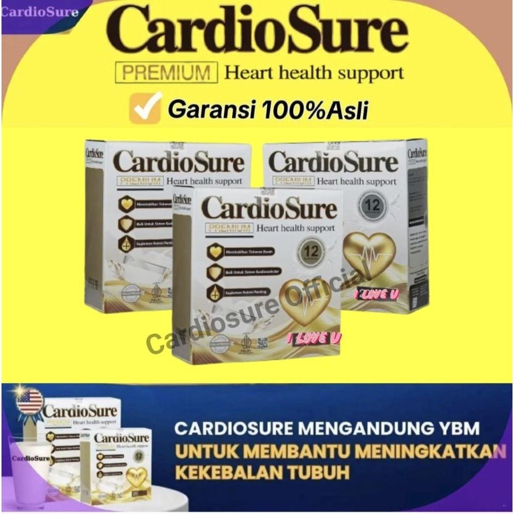 

Cardiosure Paket 3 Box Membantu Atasi Hipertensi Kolestrol Jantung