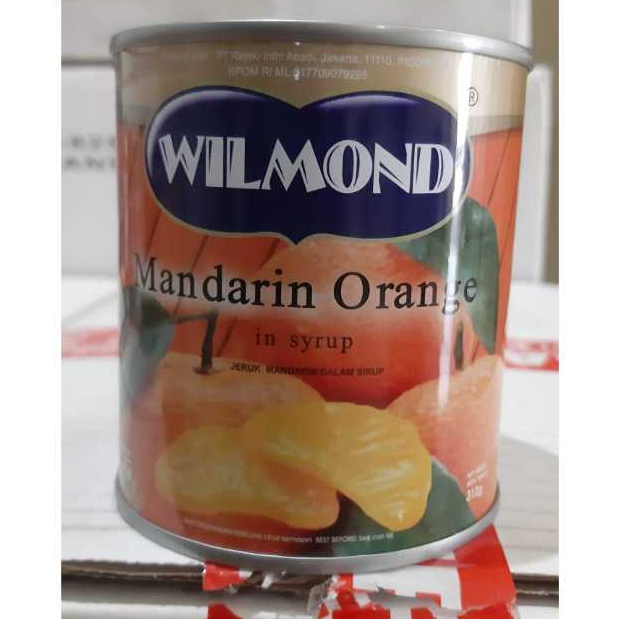 

WILMOND Mandarin Orange in Syrup 312gr / Jeruk Mandarin Kaleng