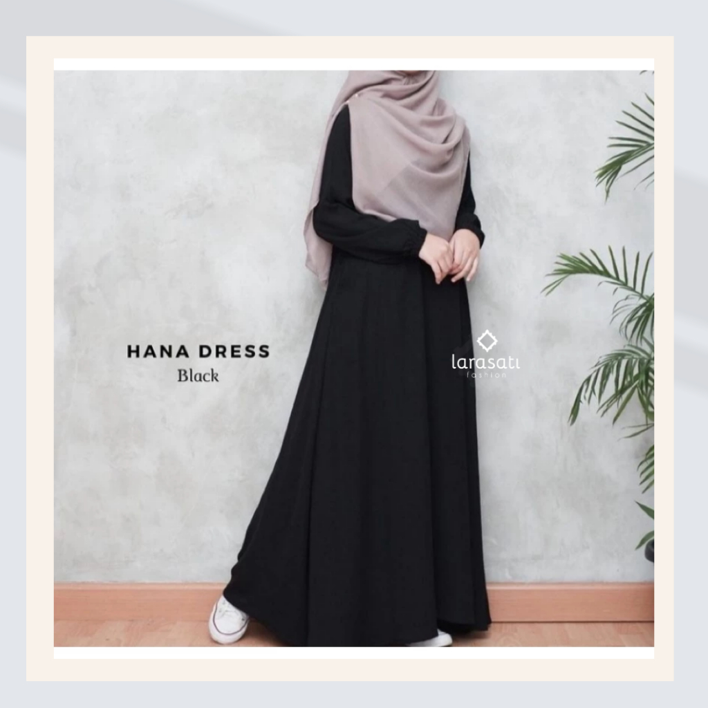 AHA DRESS GAMIS BASIC RAYON TWILL PREMIUM TEBAL