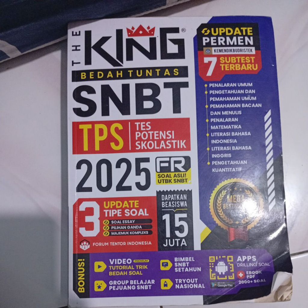 buku snbt the king