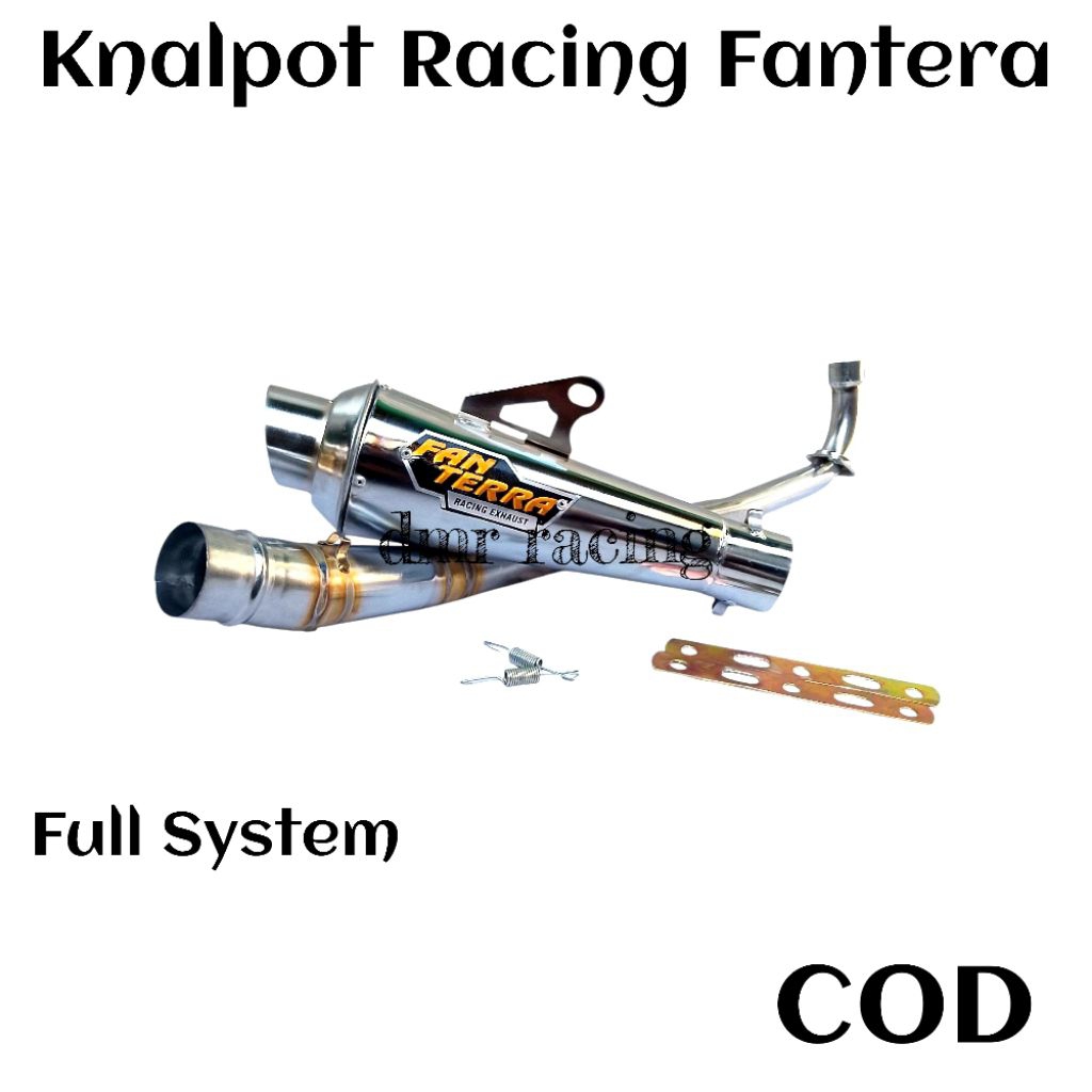 Knalpot Racing Fantera Supra Jupiter Karisma Vega Shogun Astrea Grand Blade