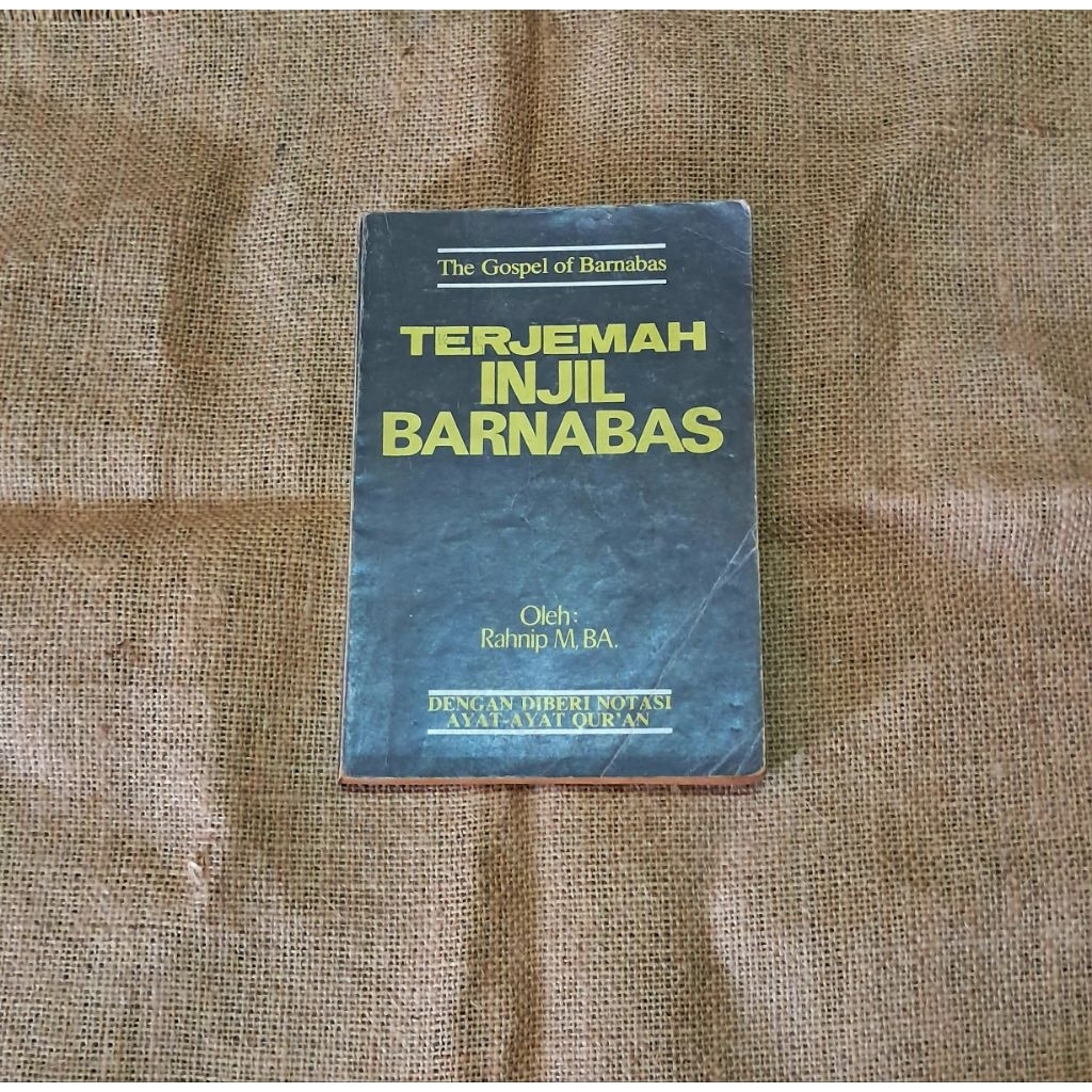 TERJEMAH INJIL BERNABAS
