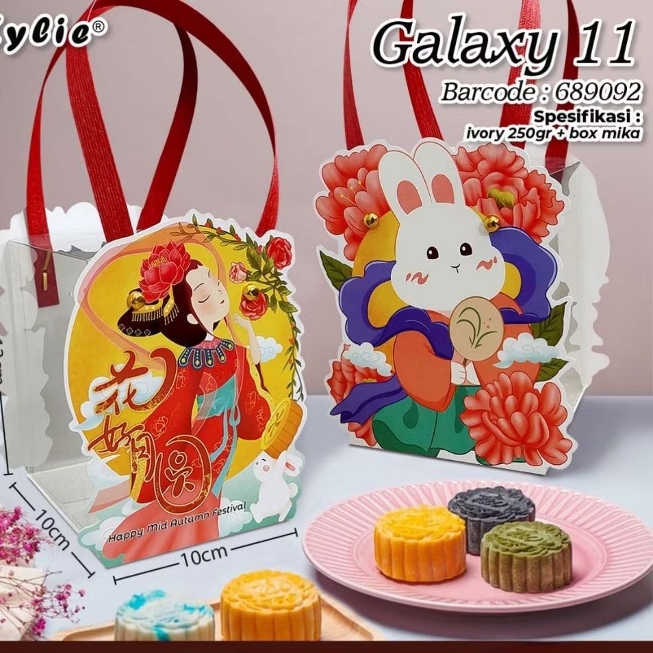 

BOX MOONCAKE ISI 2 MIKA BOX MOONCAKE GALAXY 11 DUS KUE BULAN KOTAK KUE BULAN ISI 2