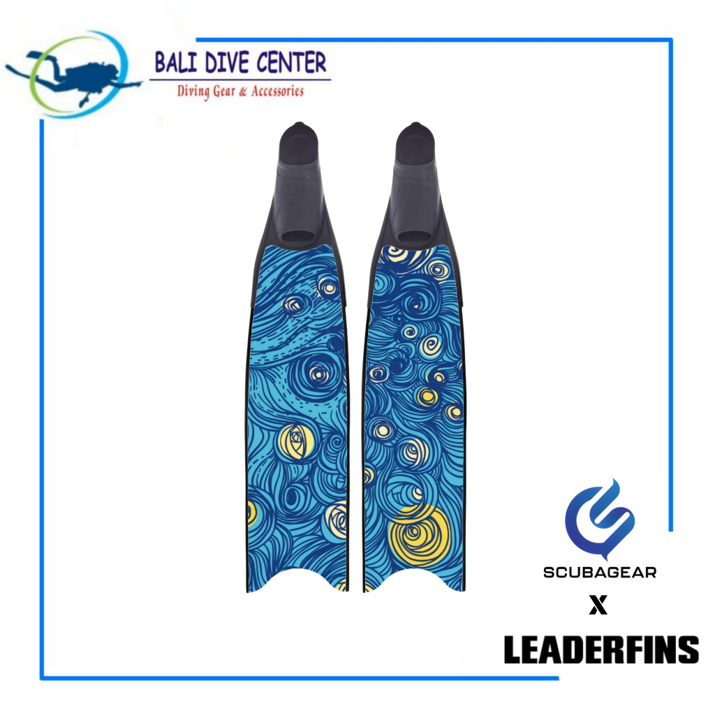 Long Fins Fiberglass Starry Sea - Freediving & Spearfishing
