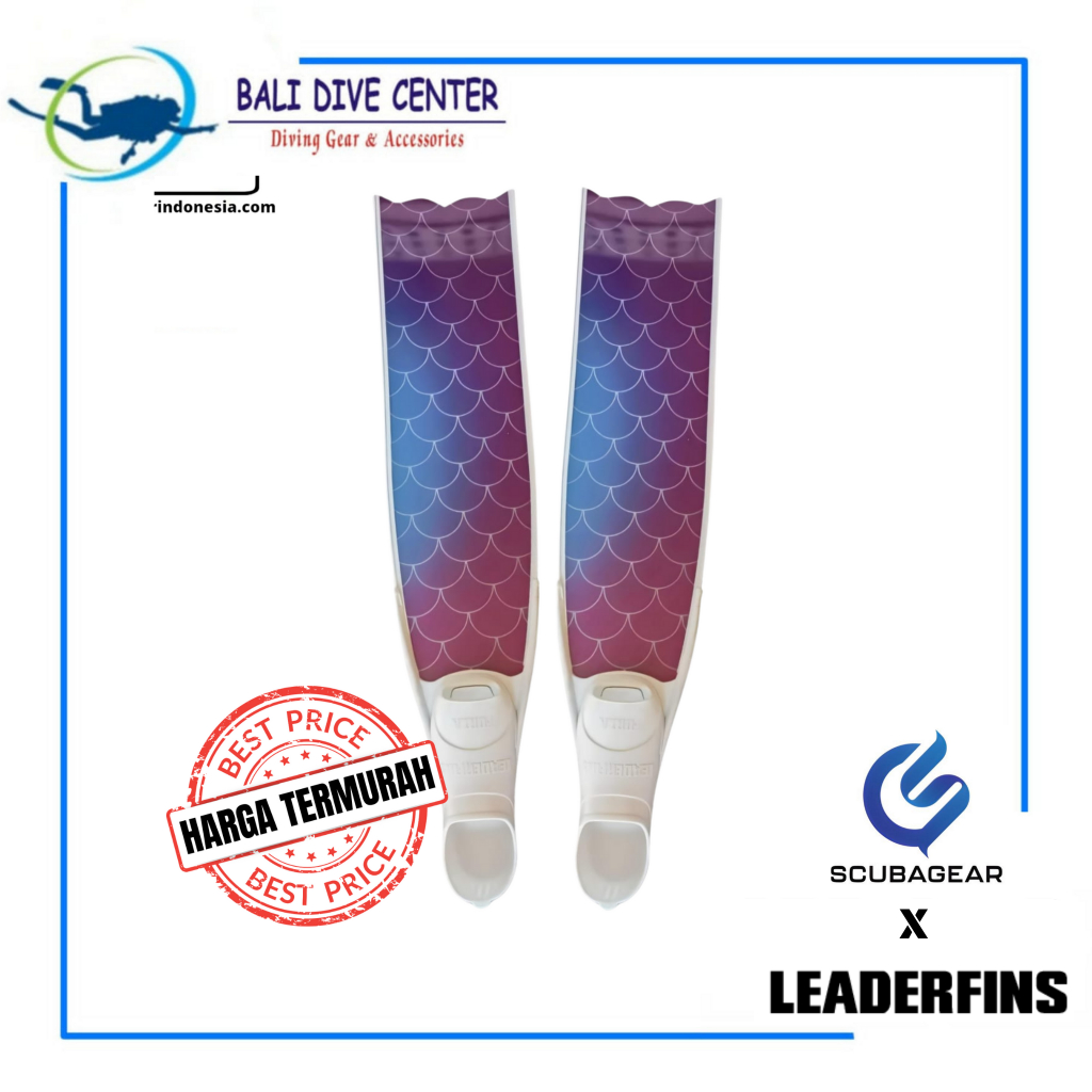 Long Fins Fiberglass Mermaid - Freediving & Spearfishing