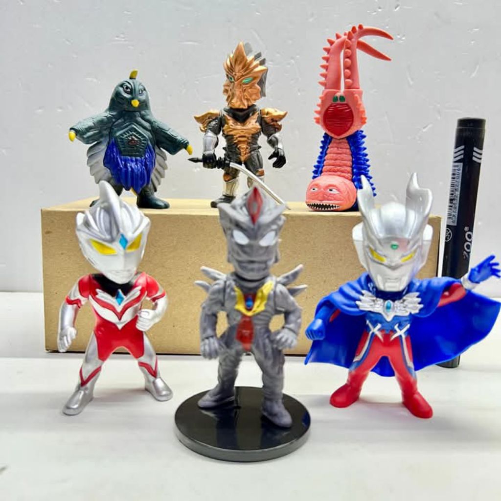 mainan action figure monster ultraman zero kaiju Monster ultraman bemstar kanegon elecking chameleki