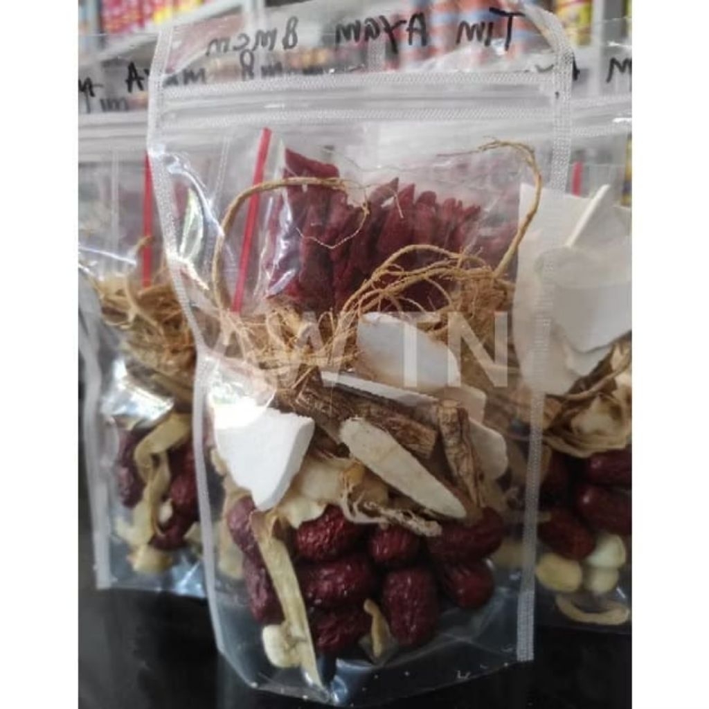 

TIM AYAM OBAT CIAK PO CIA PO ISI BAHAN MACAM