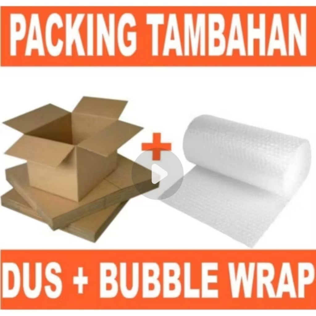 

EXTRA PACKAGING BUBBLE WRAP + KARDUS TEBAL