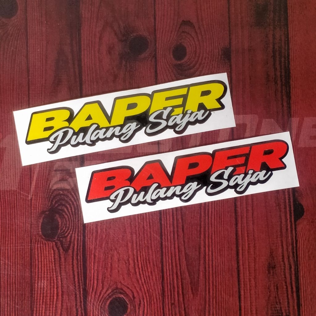 Sticker Baper Pulang Saja