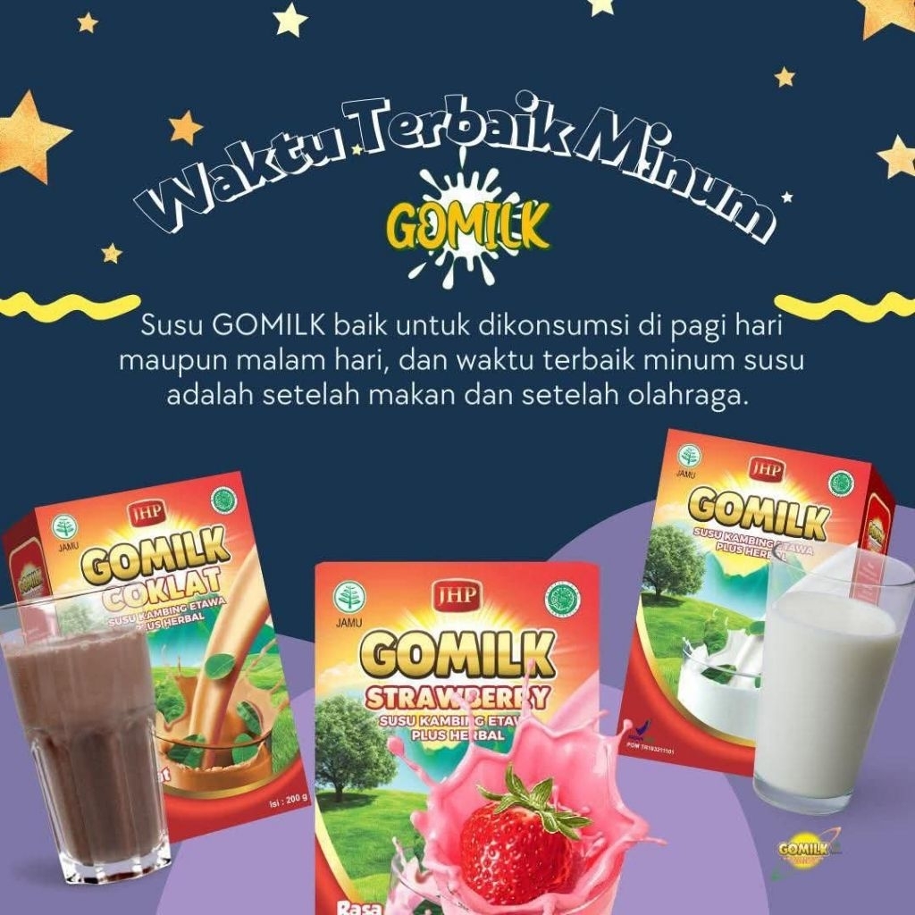 

SUSU KAMBING ETAWA GOMILK 200gr
