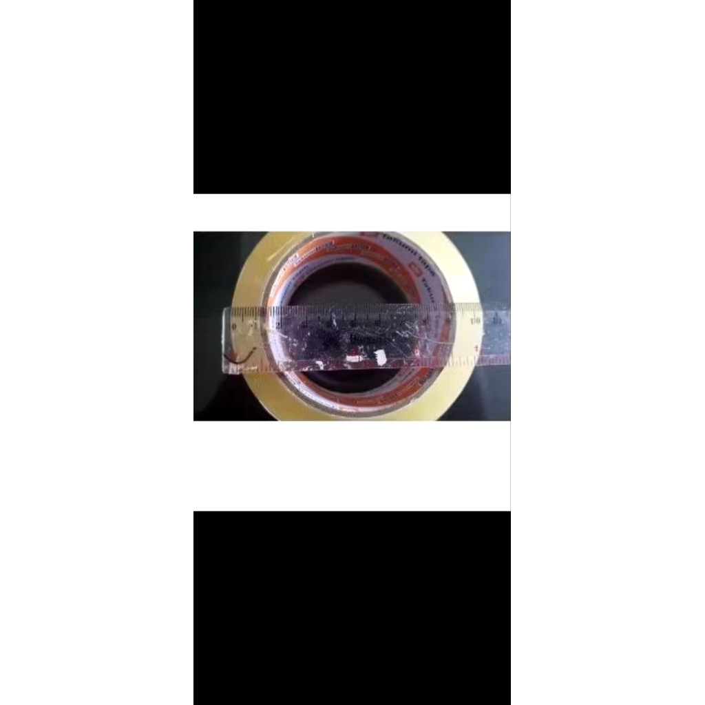 

lakban takumi 100 yard 45mm bening coklat