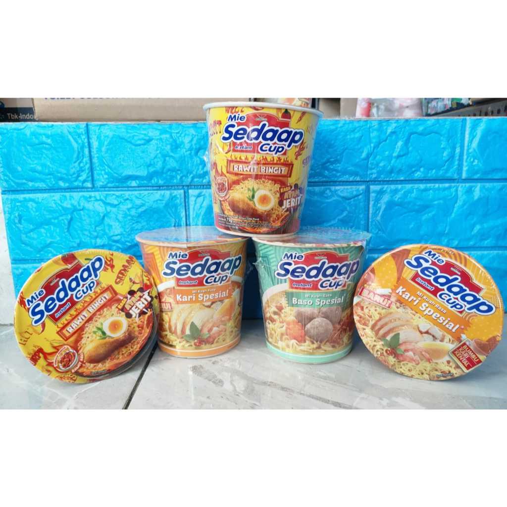 

MIE SEDAAP CUP KUAH 81 GRAM 3PCS MIX