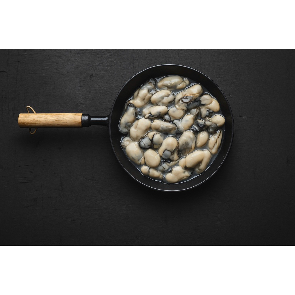 

[IKAN SEGAR] Oyster Daging Kerang Tiram Kupas Kadar Air 0-5% 1 Kg