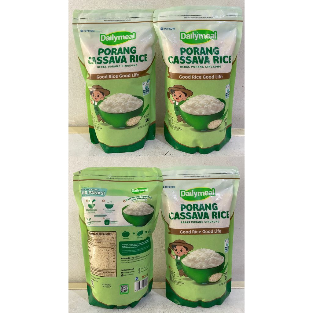 

Dailymeal beras porang singkong 1 kg | beras porang singkong | beras porang