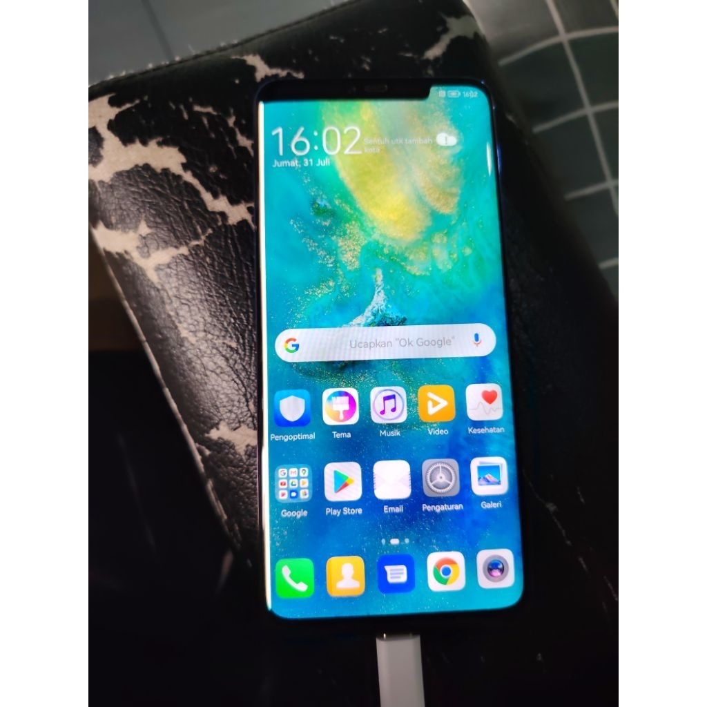 LCD Huawei mate 20 pro ori copotan