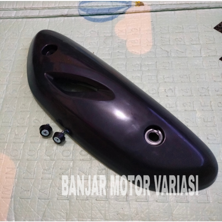 Pelindung Knalpot Scoopy 2020 - 2023 Cover Tutup Penutup Tameng Muffler Knalpot Honda Scoopy / cover