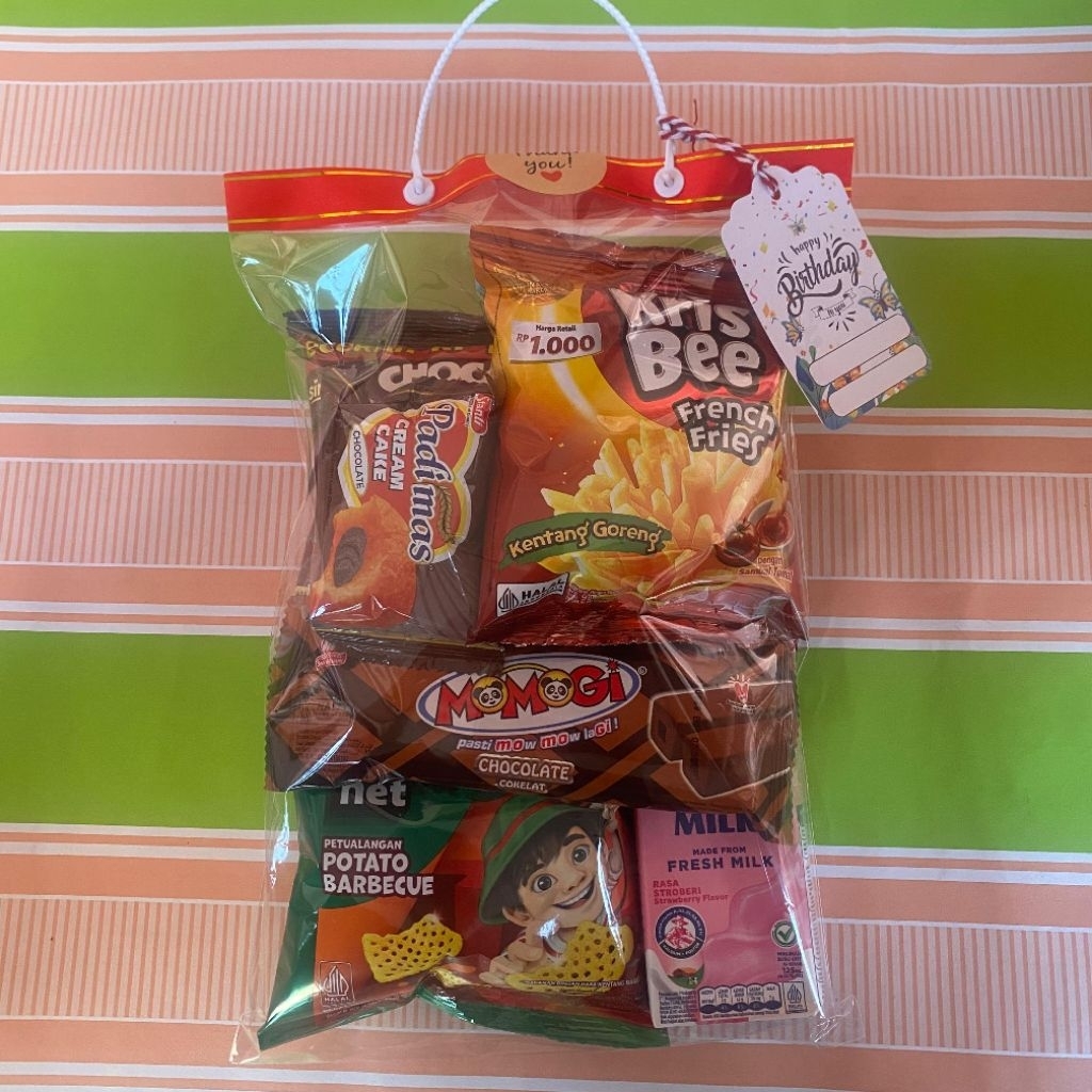 

Snack Ulang Tahun Anak Hampers Ulang Tahun Anak Parsel Snack Ulang Tahun Murah - Free Kartu Ucapan