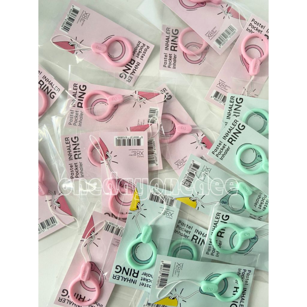 [READY STOCK] PASTEL INHALER RING | PASTEL INHALER THAILAND | INHALER THAILAND