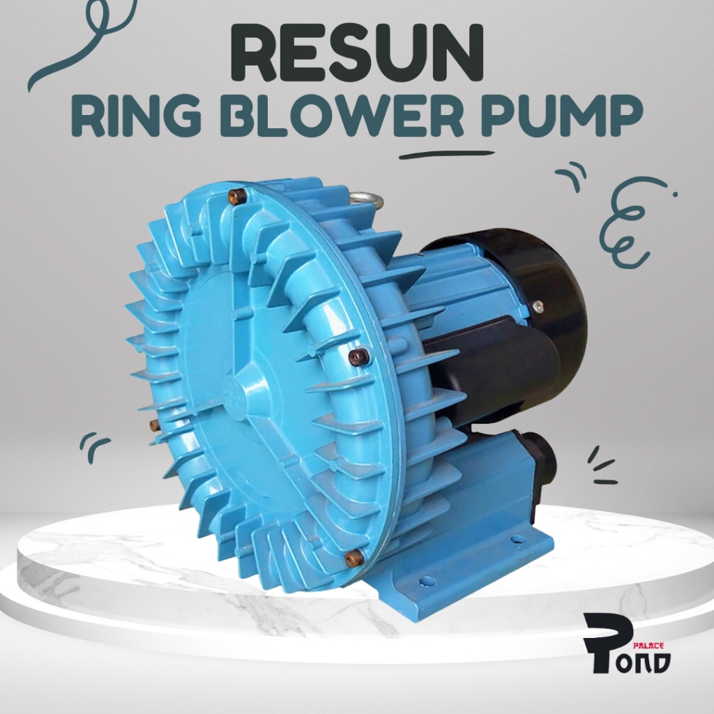 Pond Air Jet Pump Blower Turbo Tambak Kolam Resun GF 250 Watt 450LPM