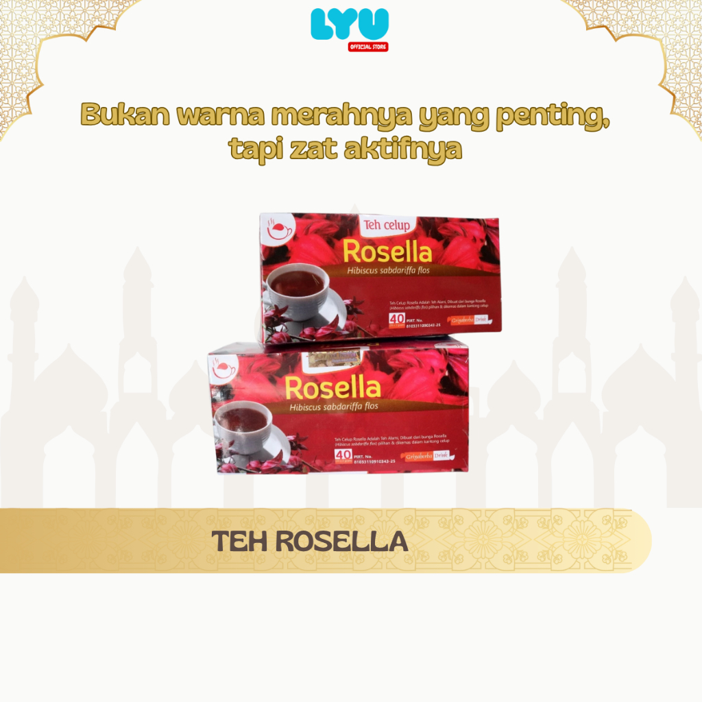 

GRIYA HERBA TEH CELUP ROSELLA – isi 20 teh herbal TBC | paru-paru | batuk lama | radang saluran napas | detoks alami | original 100%