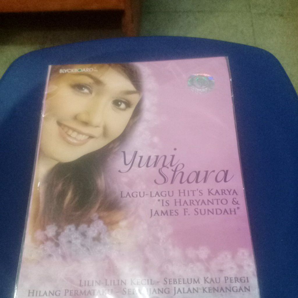 VCD YUNI SHARA original produk blackboard indonesia