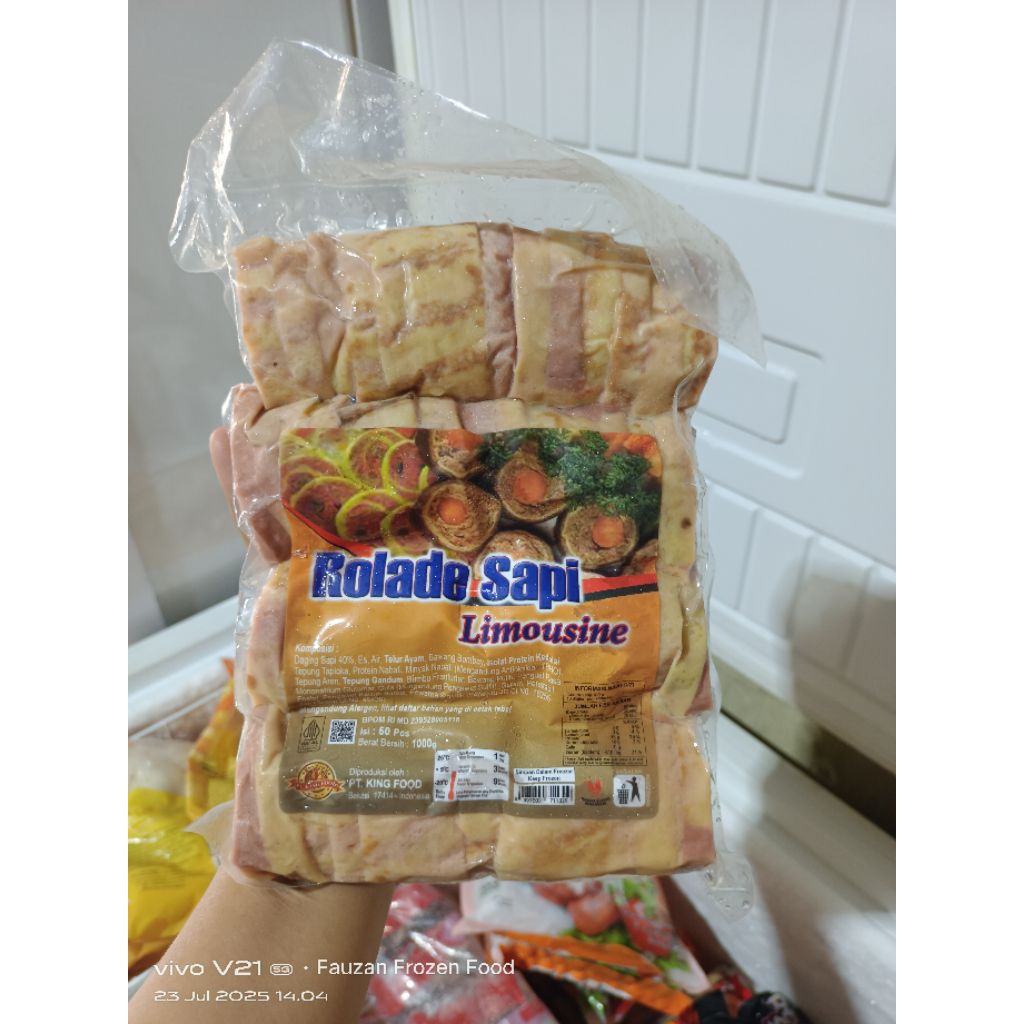 

Rolade Sapi Limousine 1kg