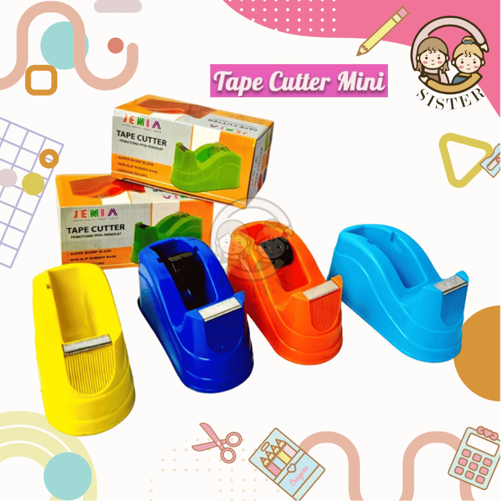 

Tempat Isolasi / Tape Dispenser Isolasi Kecil JENIA / Tape Cutter