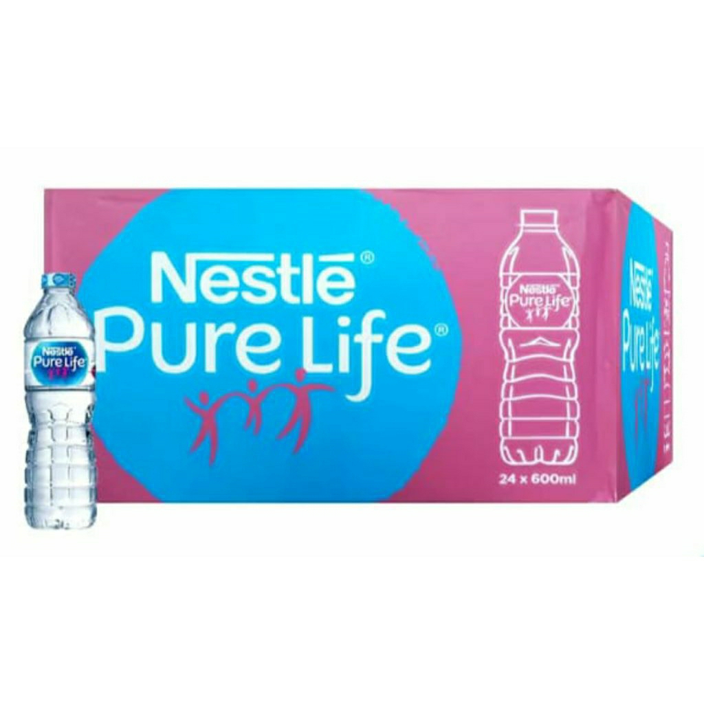

Nestle pure life air mineral 600ml x 24 botol (1 karton )