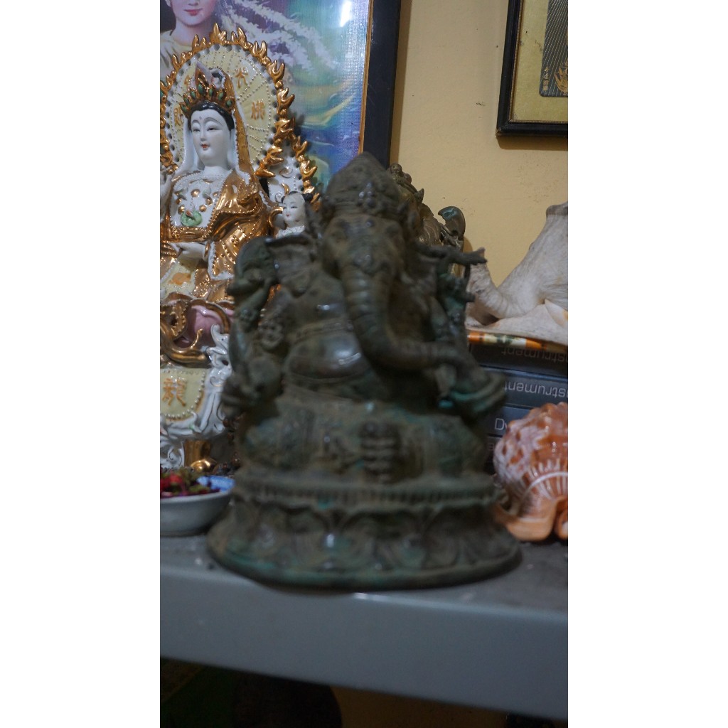 Patung Dewa Ganesha  Besar Perunggu