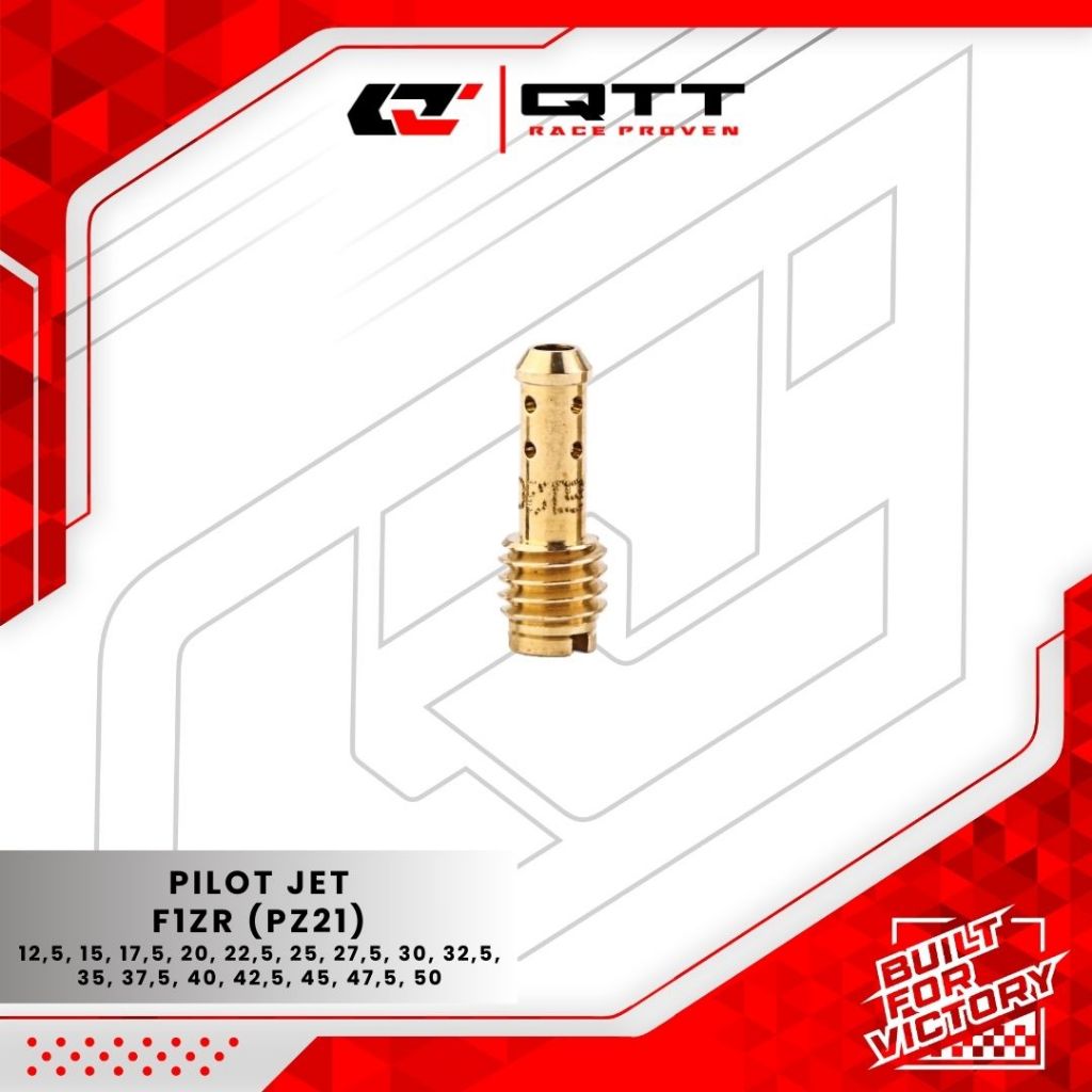 QTT Pilot Jet Spuyer F1ZR FIZR 125Z Satria 2T RGR Nova Dash Ninja RR Tzm Scorpio Byson Bajaj