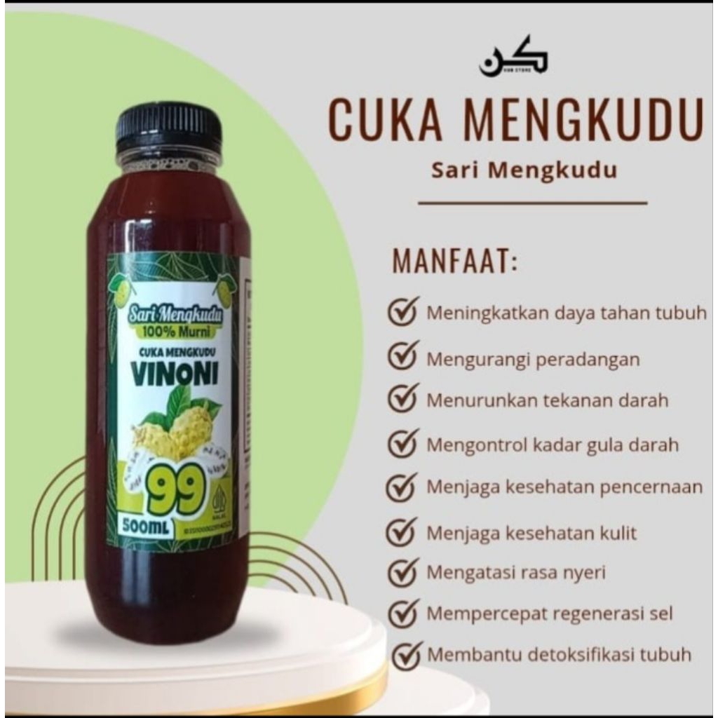 

cuka mengkudu original