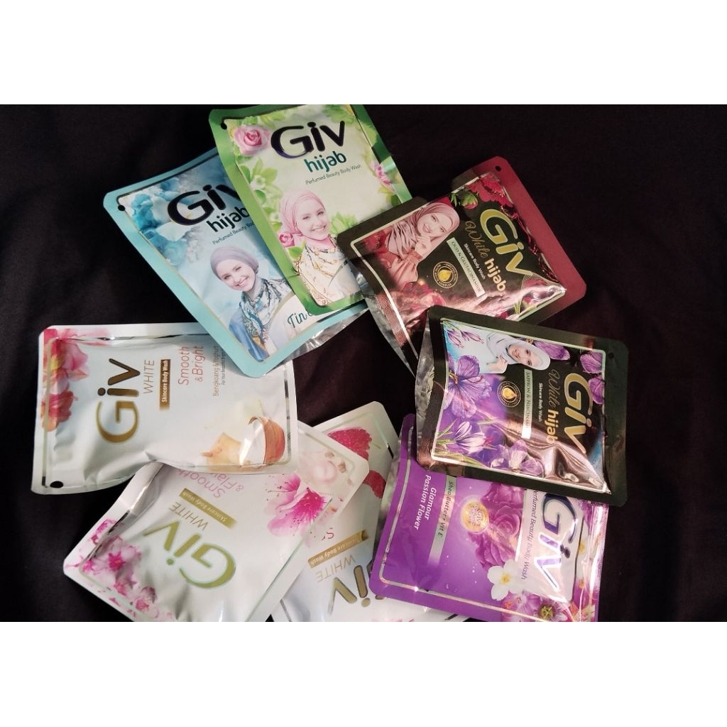 Giv white & Hijab 60 ml body wash