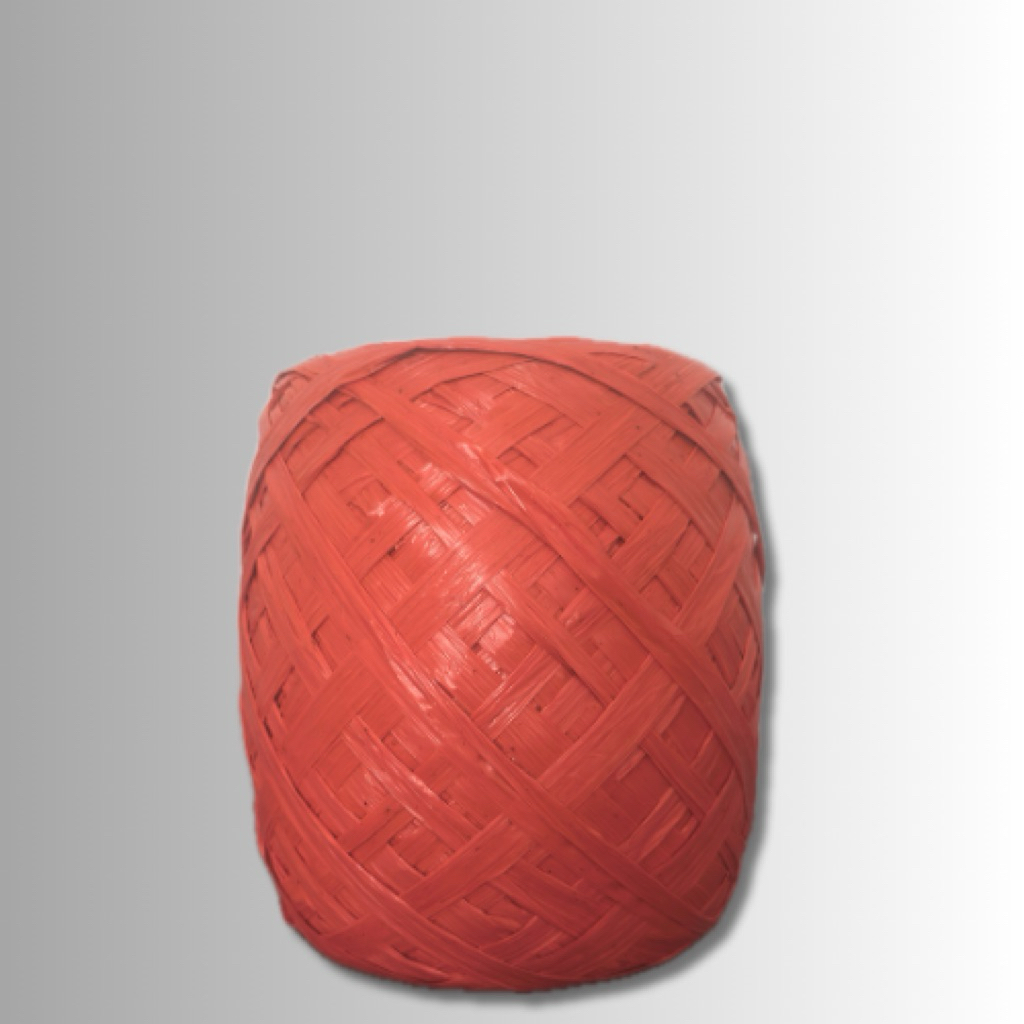 TALI RAFIA WARNA MERAH 1KG