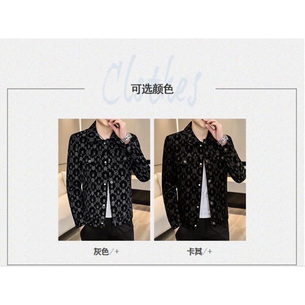 kemeja pria keren korean style