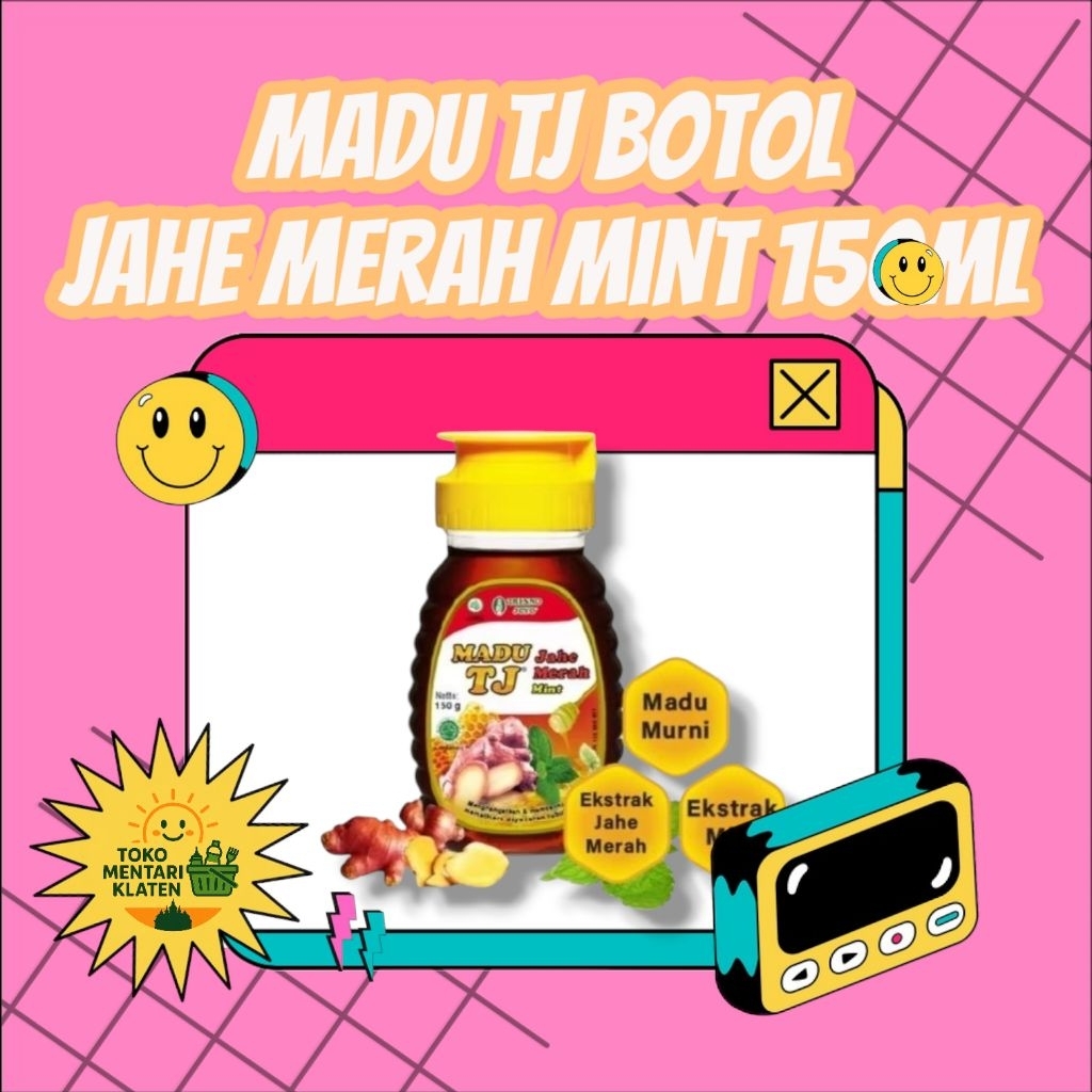 

Madu TJ Jahe Merah Mint 150gr